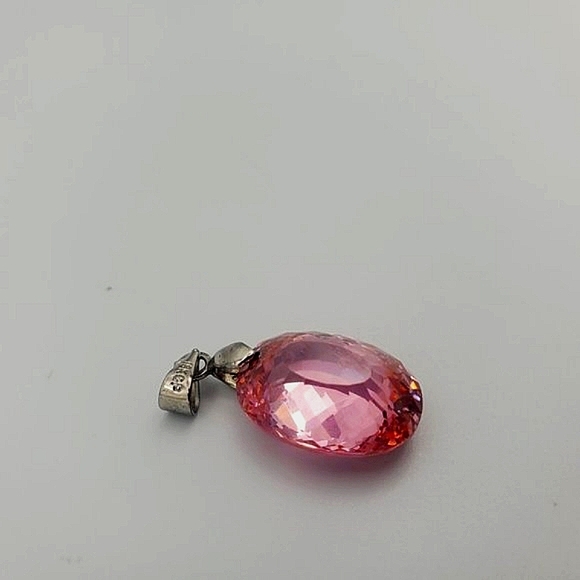 Amethyst or Ametrine 18k gp Pendant - Picture 3 of 6